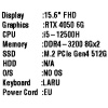 15.6" Ноутбук GIGABYTE G5 MF черный