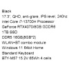 17.3" Ноутбук MSI Vector GP77 13VG-065RU черный