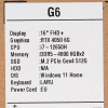 16" Ноутбук GIGABYTE G6 MF черный