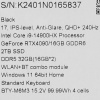 17.3" Ноутбук MSI Raider GE78 HX 14VIG-801RU черный