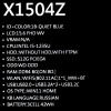 15.6" Ноутбук ASUS VivoBook 15 X1504ZA-BQ1147W синий
