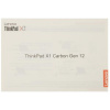 14" Ноутбук Lenovo ThinkPad X1 Carbon Gen 12 черный
